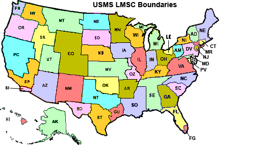 USMS LMSC Borders